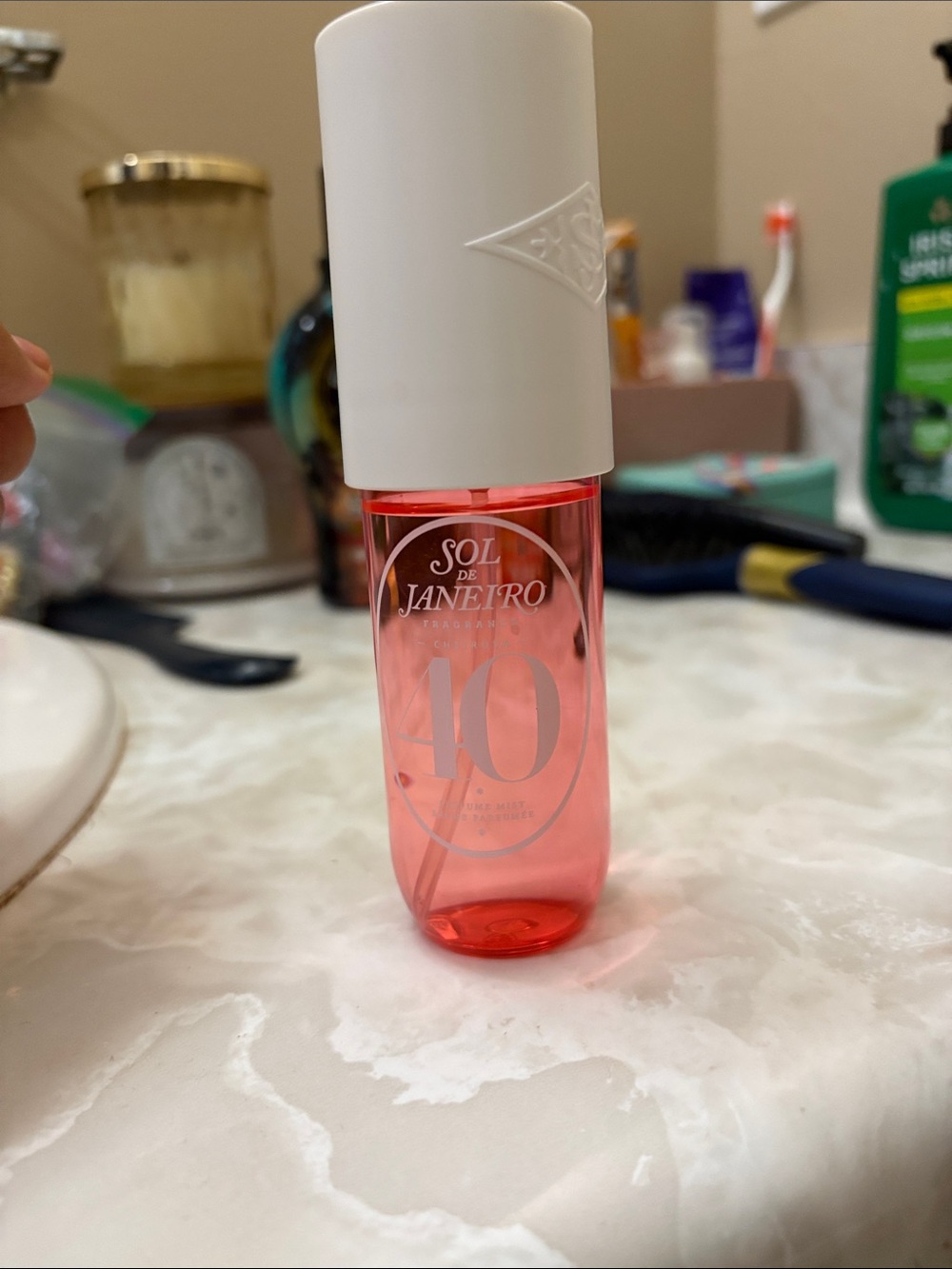 Sol de Janeiro Highlighter Mist in Pink and White